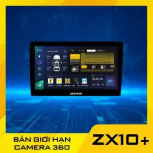 Màn Hình Zestech 2K ZX10 Camera 360 Bản Giới Hạn