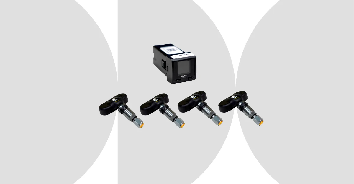 Cảm biến áp suất lốp ICAR Ellisafe C399 dành riêng cho Toyota 2023
