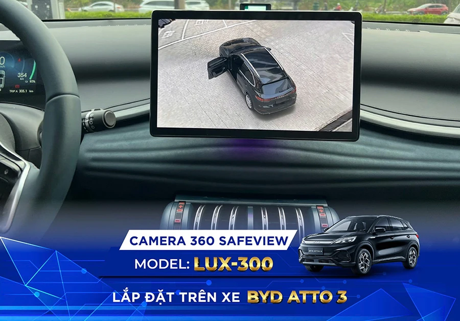 Camera 360 SAFEVIEW LUX-300 dành riêng BYD ATTO 3