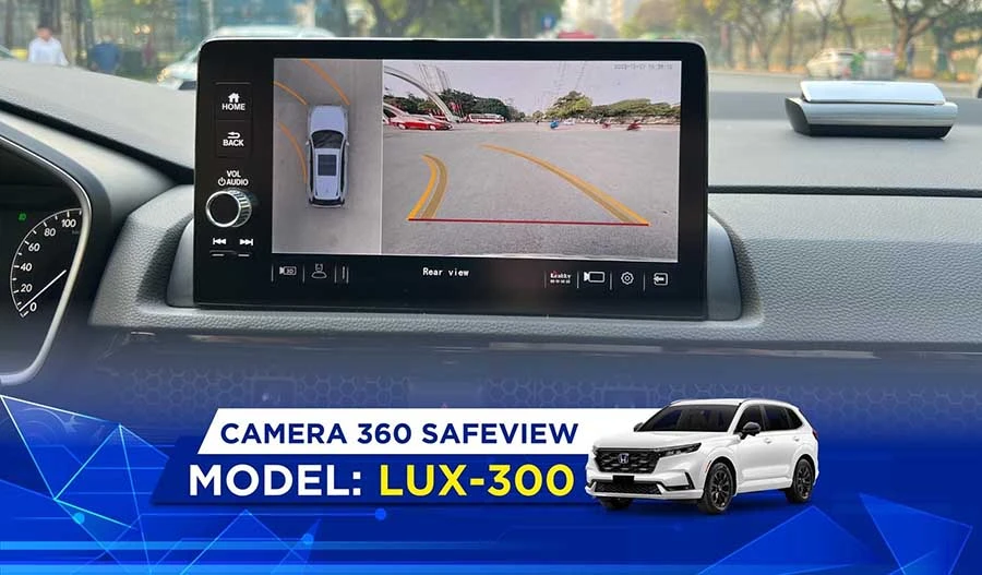 Camera 360 SAFEVIEW LUX-300 dành riêng HONDA