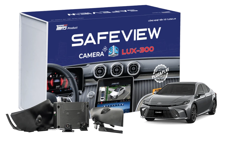 Camera 360 Safeview LUX – 300 dành riêng Toyota Camry All New 2025