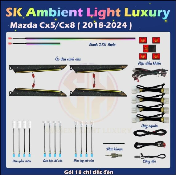 Led nội thất dùng riêng cx5-cx8