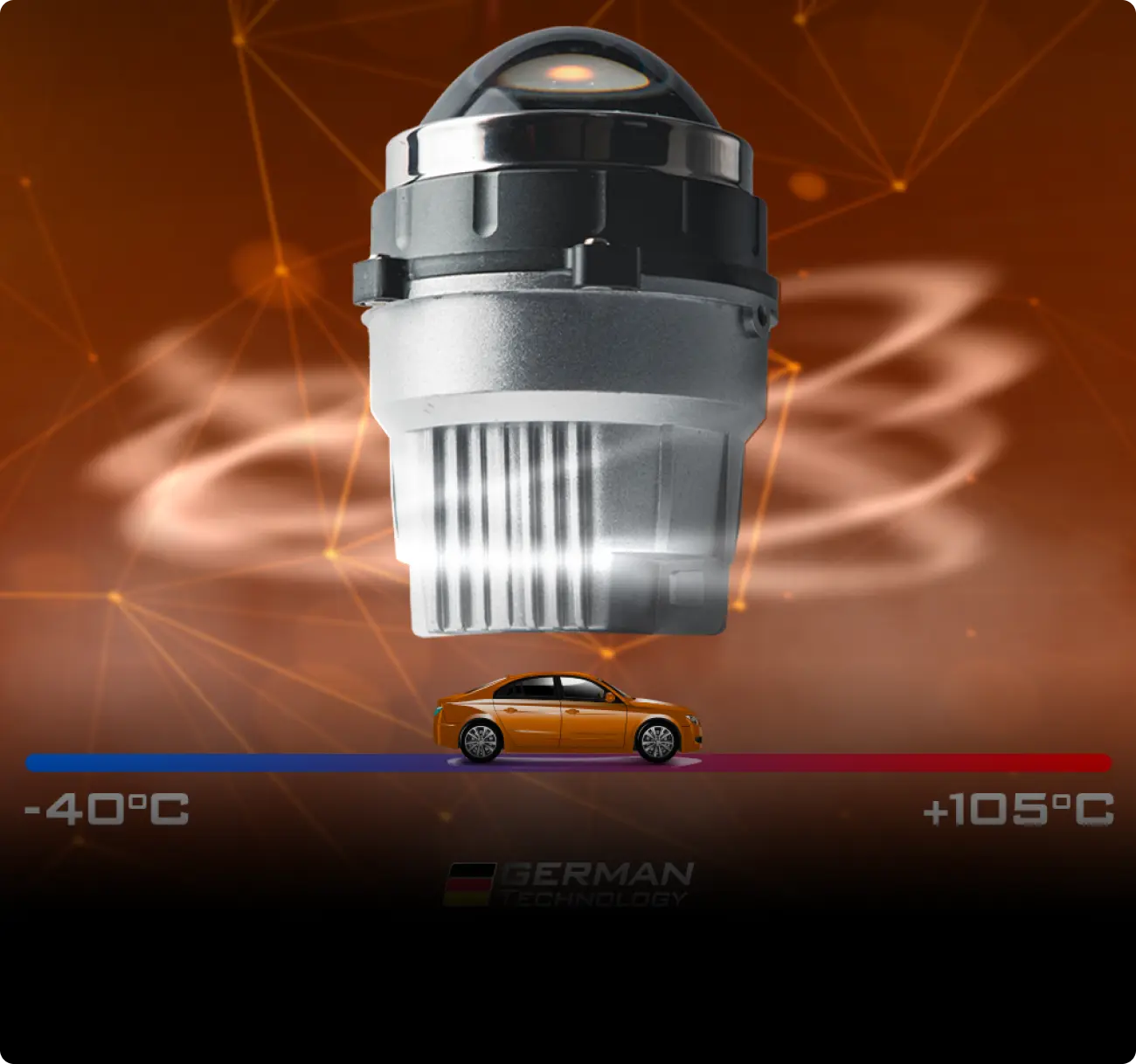 LED WASP FOG LIGHT 3.0 INCH