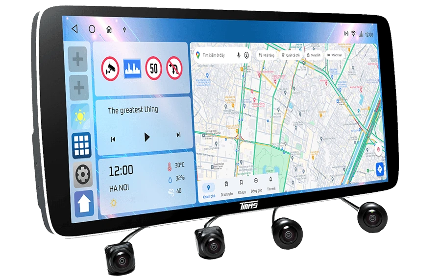 Màn hình liền camera 360 TMAS T600 PLUS &#8211; 10.33 inch