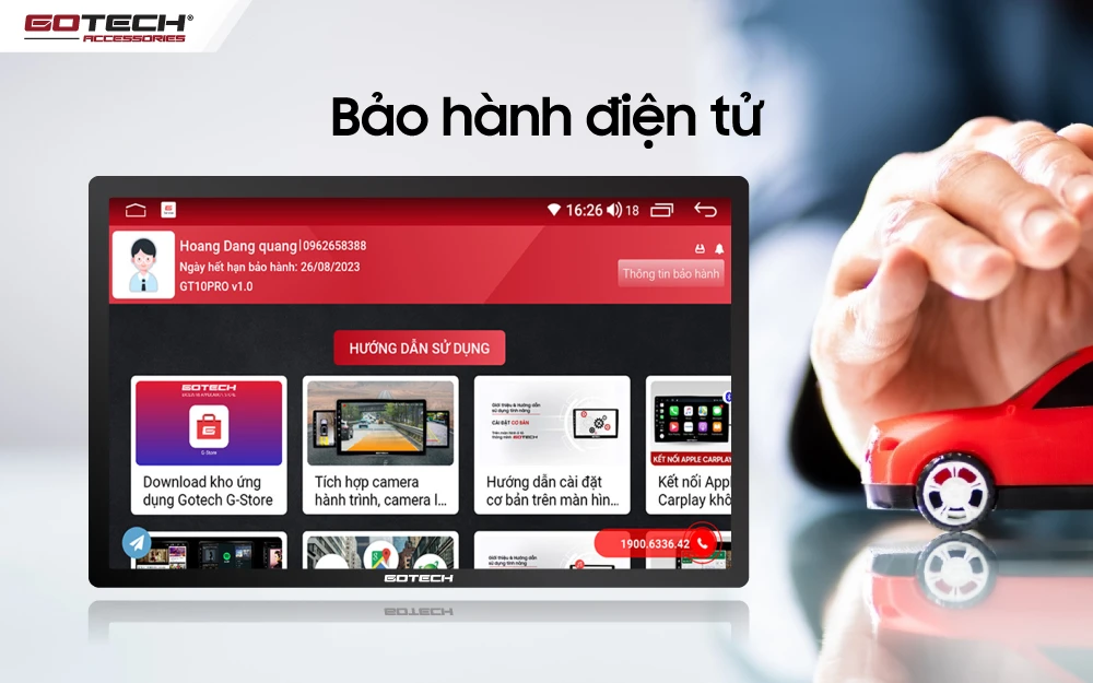 MÀN HÌNH Ô TÔ THÔNG MINH GOTECH GT11.5I