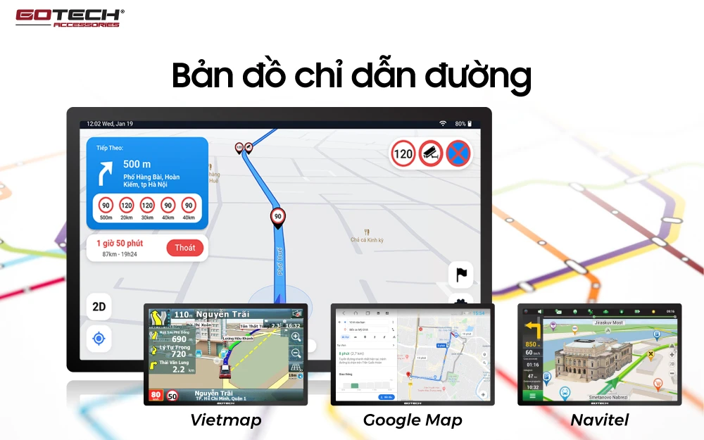 MÀN HÌNH Ô TÔ THÔNG MINH GOTECH GT11.5I