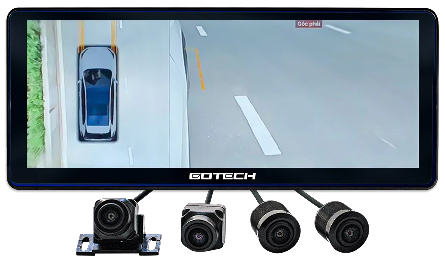 Màn hình ô tô thông minh GOTECH GT12.3i 360