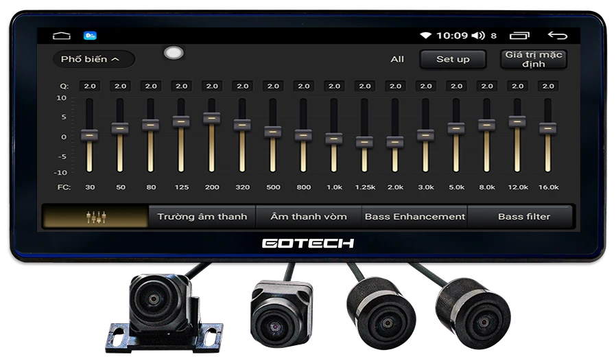 Màn hình ô tô thông minh GOTECH GT12.3i 360