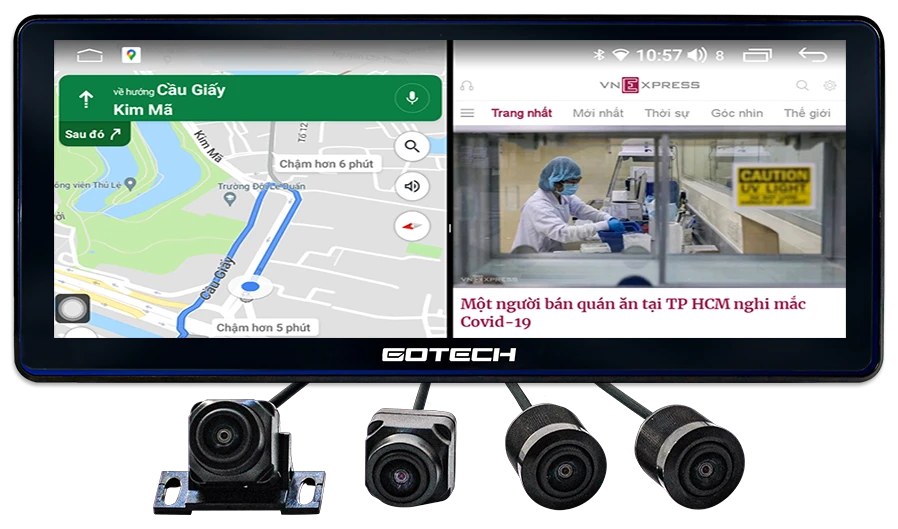 Màn hình ô tô thông minh GOTECH GT12.3i 360