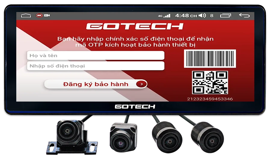 Màn hình ô tô thông minh GOTECH GT12.3i 360