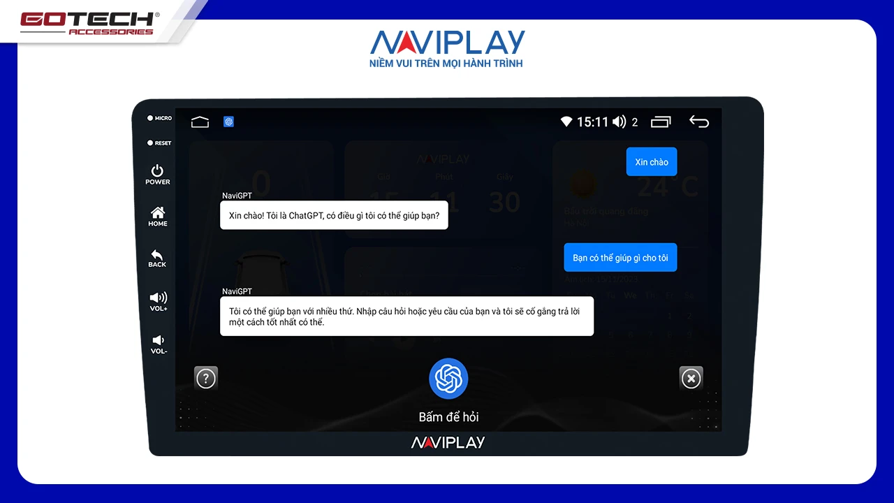 MÀN HÌNH Ô TÔ THÔNG MINH NAVIPLAY NC6