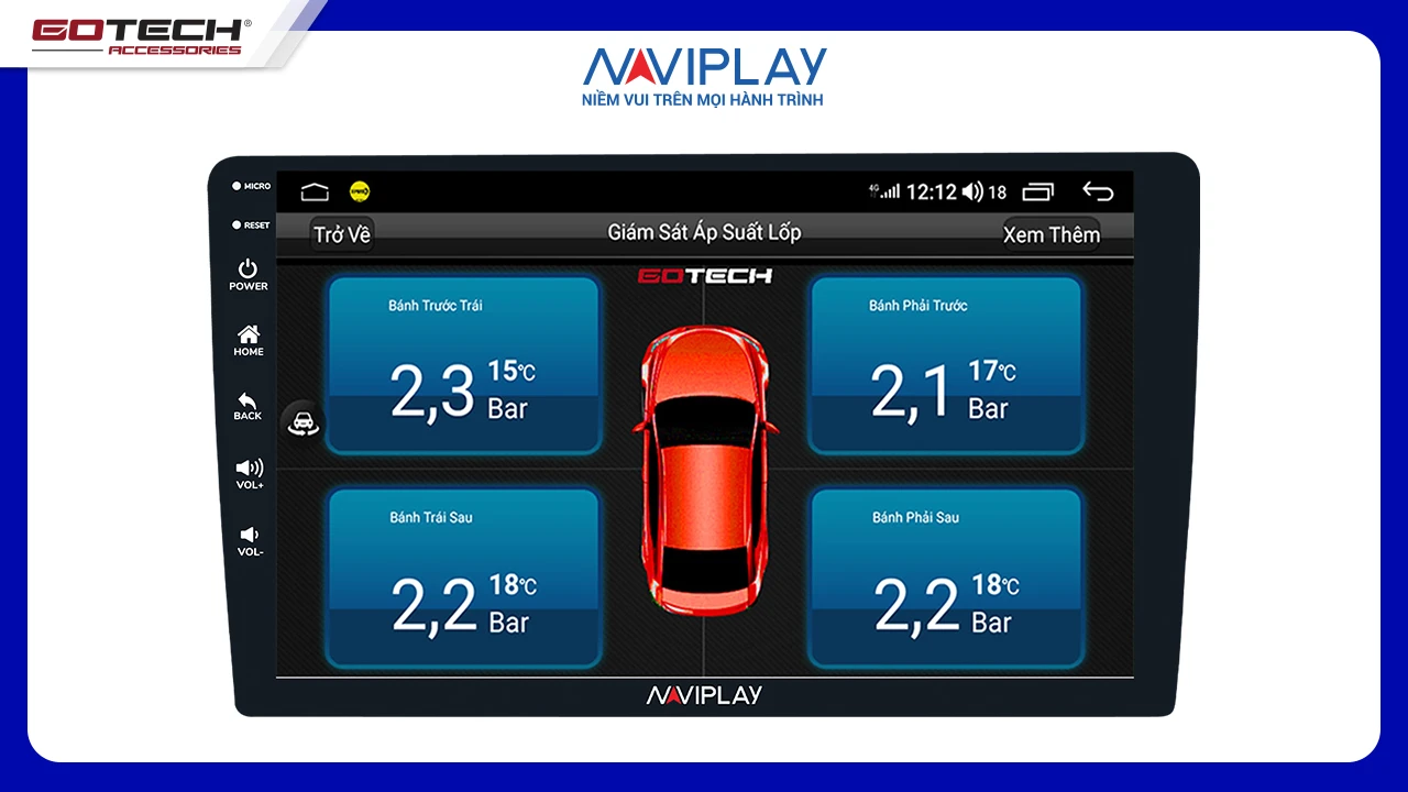 MÀN HÌNH Ô TÔ THÔNG MINH NAVIPLAY NC6