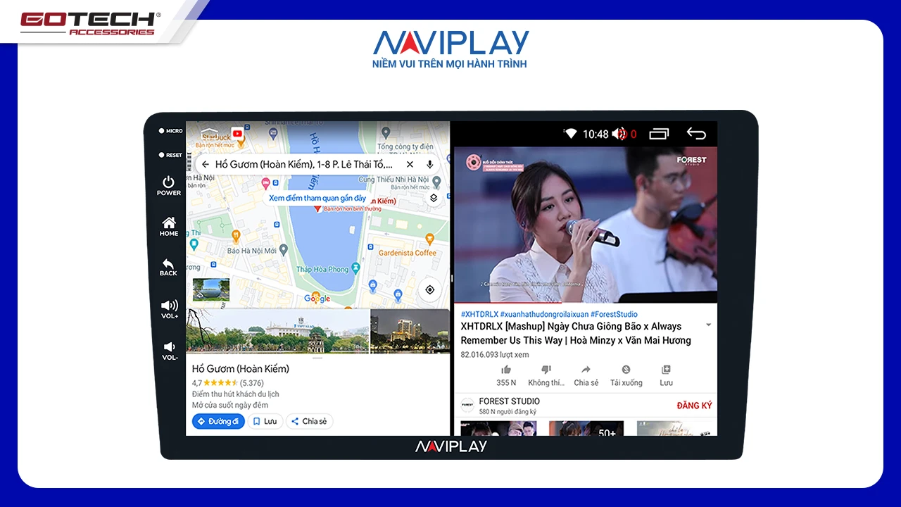 MÀN HÌNH Ô TÔ THÔNG MINH NAVIPLAY NC6