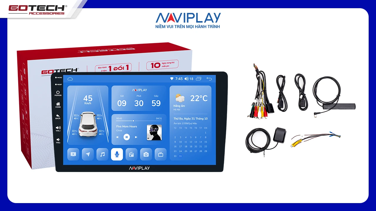 MÀN HÌNH Ô TÔ THÔNG MINH NAVIPLAY NC6