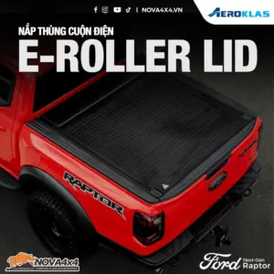 Nắp thùng cuộn điện Aeroklas E Roller LID cho Ford Ranger & Raptor