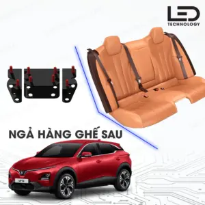 Part ngả hàng ghế sau thêm 10 độ giữ zin